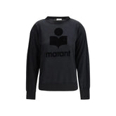 Marant Etoile Black Linen Sweatshirt