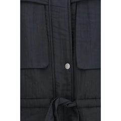 Marant Etoile Black Modal Full-Length Jacket