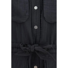 Marant Etoile Black Viscose Jumpsuit