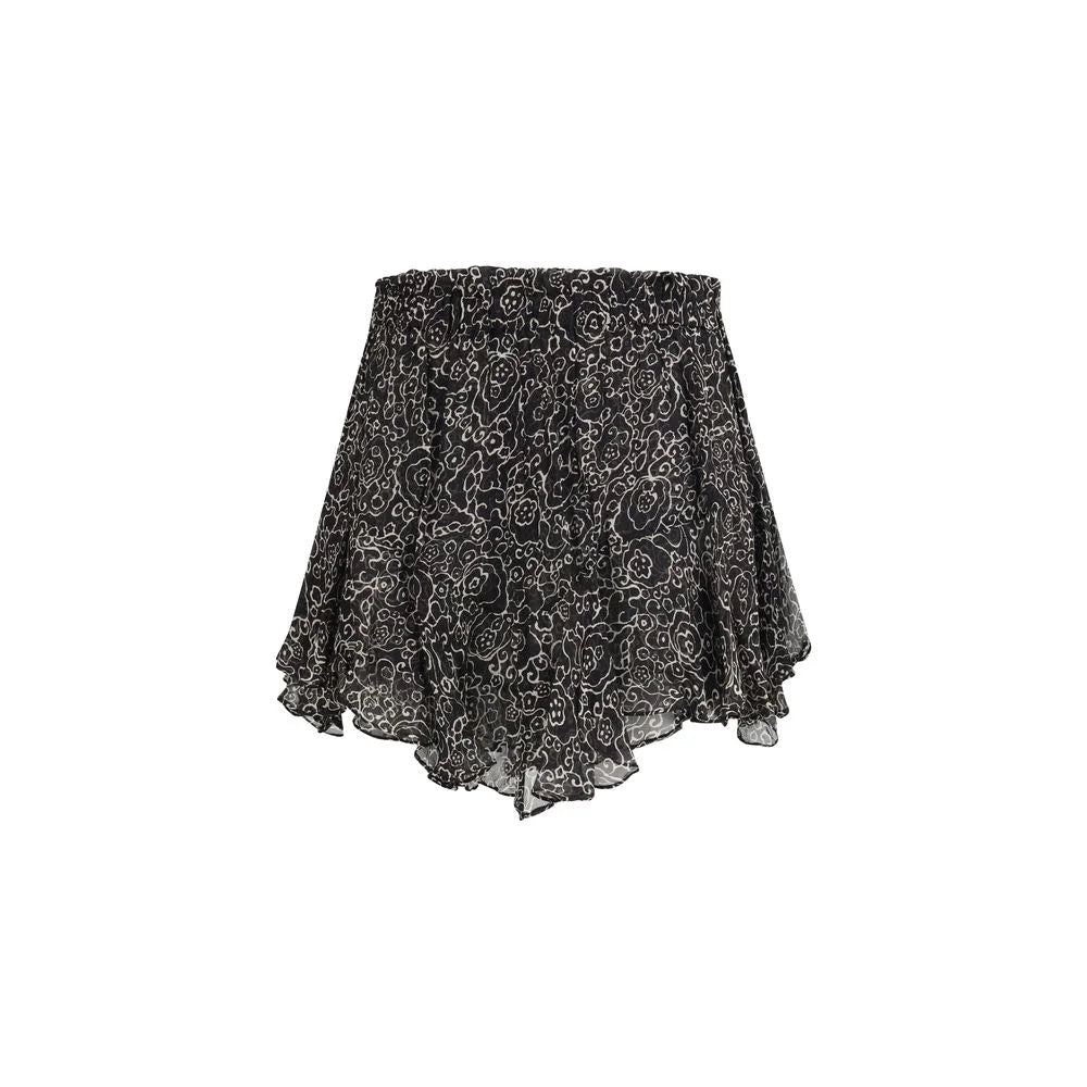 Marant Etoile Black Viscose Shorts