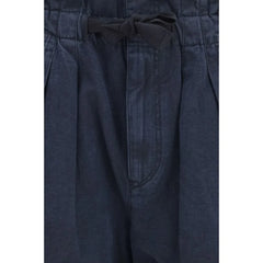 Marant Etoile Blue Cotton Shorts