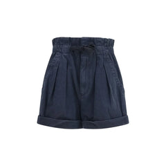 Marant Etoile Blue Cotton Shorts