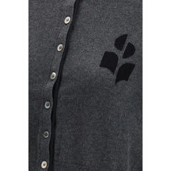 Marant Etoile Gray Cotton Cardigan