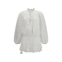 Marant Etoile White Cotton Casual Dress - IT38 | S