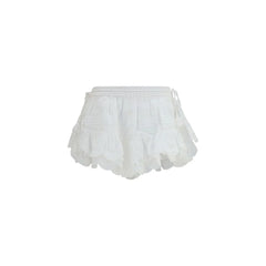 Marant Etoile White Cotton Shorts