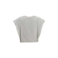 Marant Etoile White Cotton T-Shirt