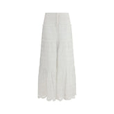 Marant Etoile White Viscose Long Skirt - IT36 | XS