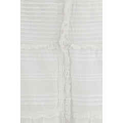 Marant Etoile White Viscose Long Skirt - IT36 | XS