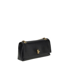 Marc Jacobs Black Calf Leather Bos Taurus Shoulder Bag