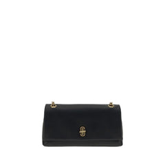 Marc Jacobs Black Calf Leather Bos Taurus Shoulder Bag