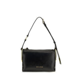 Marc Jacobs Black Calf Leather Bos Taurus Shoulder Bag