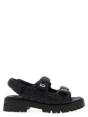 Marc Jacobs Black Lamb Leather Mid Heel Pumps