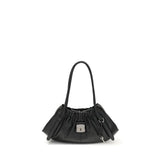Torebka na ramie Marc Jacobs z czarnej skóry