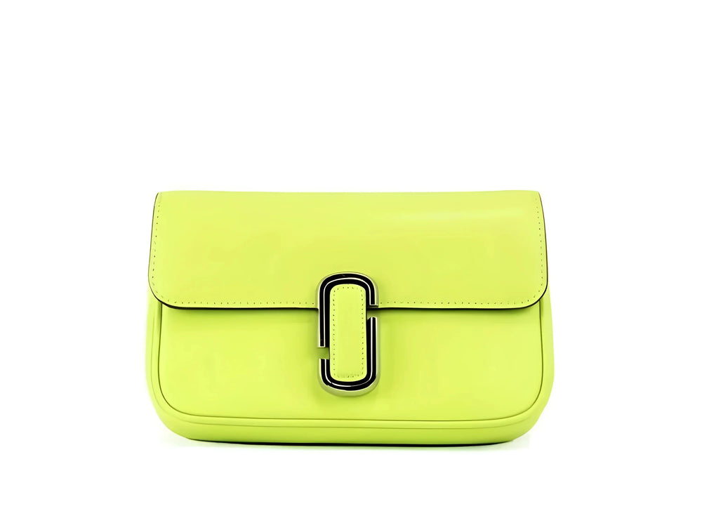 Marc Jacobs The J Marc Green Glow Smooth Leather Shoulder Crossbody Handbag - Cross Body Bags