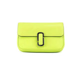 Marc Jacobs The J Marc Green Glow Smooth Leather Shoulder Crossbody Handbag - Cross Body Bags