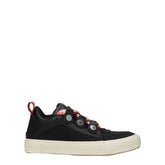 Marcelo Burlon Black Leather Low Tops - EU41/US8