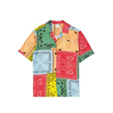 Marcelo Burlon Multicolor Viscose Pattern Shirt - M