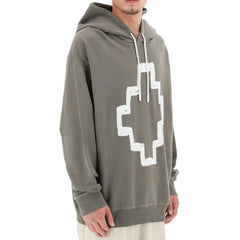 Marcelo Burlon Oversize Hooded Sweatshirt - XS - Hoodies