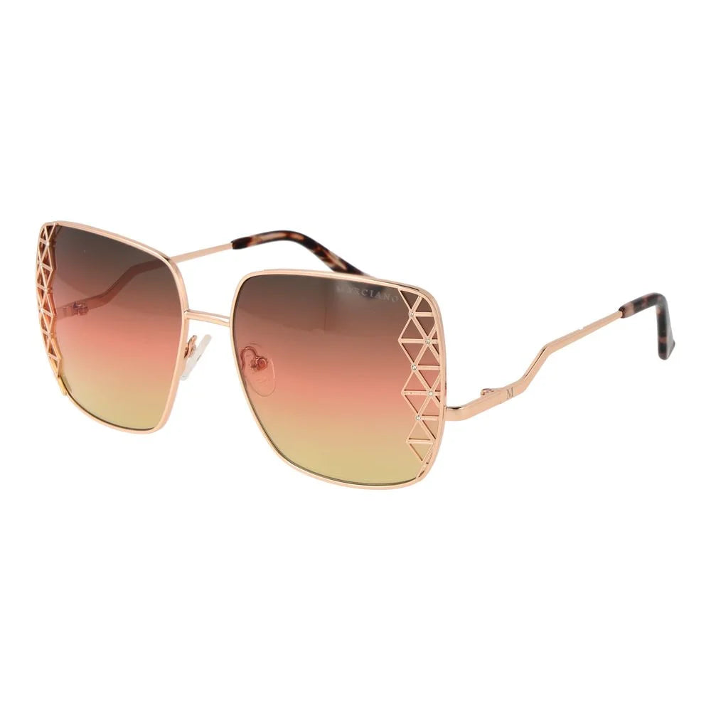 Marciano by Guess Rose Gold Women Sunglass - Sunglasses