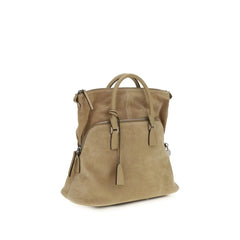Margiela Beige Calf Leather Bos Taurus Shoulder Bag