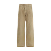 Margiela Beige Cotton Cargo Pants - Cargo Pants