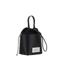 Margiela Black Calf Leather Bos Taurus Shoulder Bag