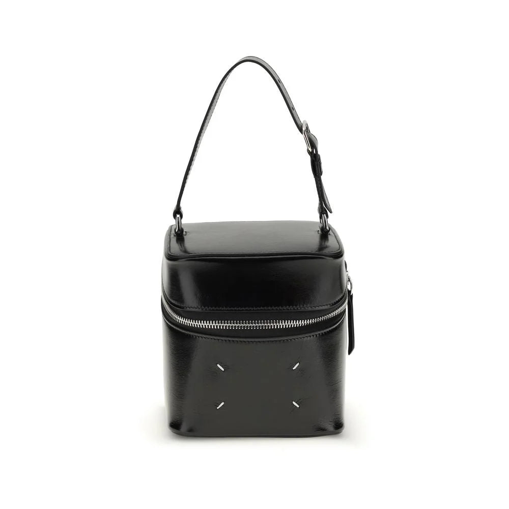 Margiela Black Calf Leather Bos Taurus Shoulder Bag