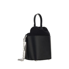 Margiela Black Calf Leather Bos Taurus Shoulder Bag