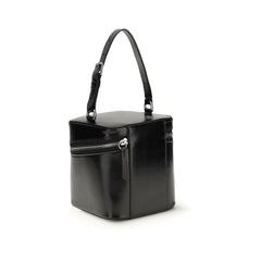 Margiela Black Calf Leather Bos Taurus Shoulder Bag
