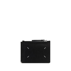 Margiela Black Calf Leather Bos Taurus Wallet