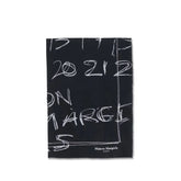 Margiela Black Silk Scarf