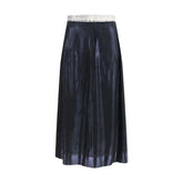Margiela Blue Acetate Midi Skirt - IT44 | L