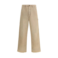 Margiela Cotton Trousers - Trousers