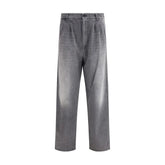 Margiela Gray Cotton Jeans Denim