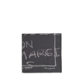 Margiela Gray Silk Scarf