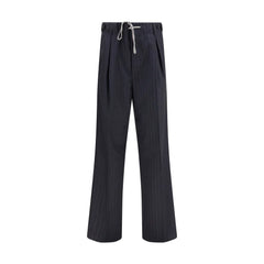 Margiela Pinstripe Wool trousers - Trousers