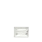 Margiela Silver Leather Wallet