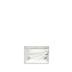 Margiela Silver Leather Wallet