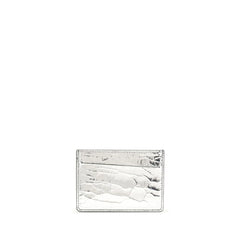Margiela Silver Leather Wallet