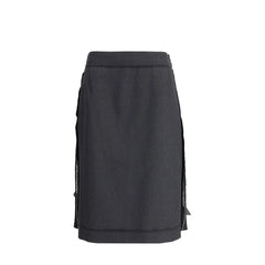 Margiela Wool Midi Skirt - Skirts