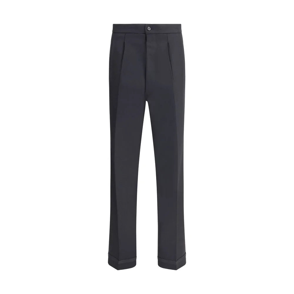 Margiela Wool pleated Pants - Trousers