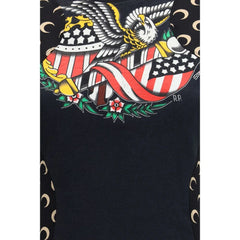 Marine Serre Black Cotton Casual Dress