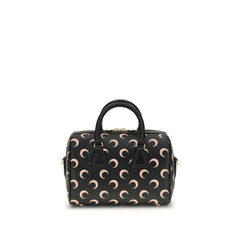 Marine Serre Black Polyethylene Shoulder Bag