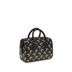 Marine Serre Black Polyethylene Shoulder Bag