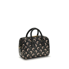 Marine Serre Black Polyethylene Shoulder Bag
