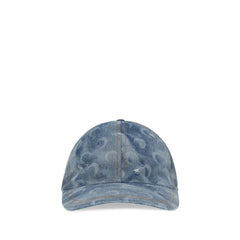 Marine Serre Blue Cotton Cap (Baseball Hat) - UNI