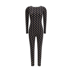 Marine Serre Brown Polyamide Jumpsuit
