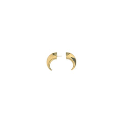 Marine Serre Crescent Moon Earring - One Size