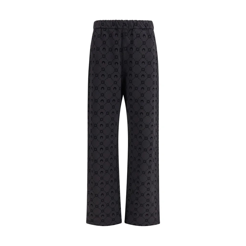 Marine Serre Gray Cotton Athletic Pants - S