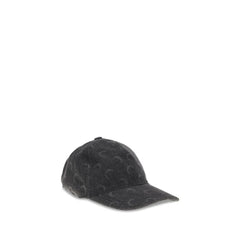 Marine Serre Moon Laser Denim Baseball Hat - UNI